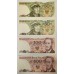 POLAND 1975-1988 . FIFTY 50 and ONE HUNDRED 100 ZLOTYCH BANKNOTES